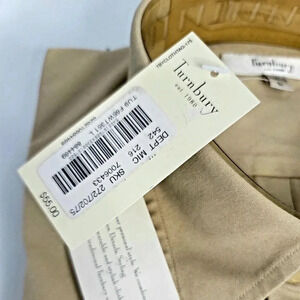 Turnbury Cotton Button Down Long Sleeve Shirt Ivory  Size L new with tags